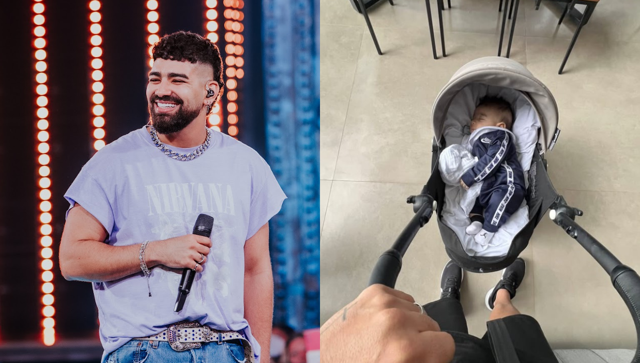 Dilsinho posta foto do filho caçula e encanta fãs com