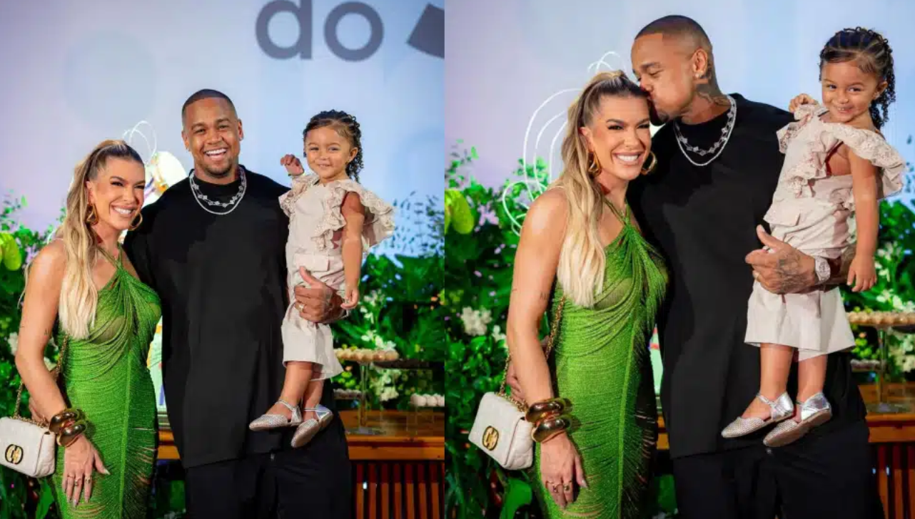 Filha de Léo Santana surpreende Lore Improta ao pedir uma