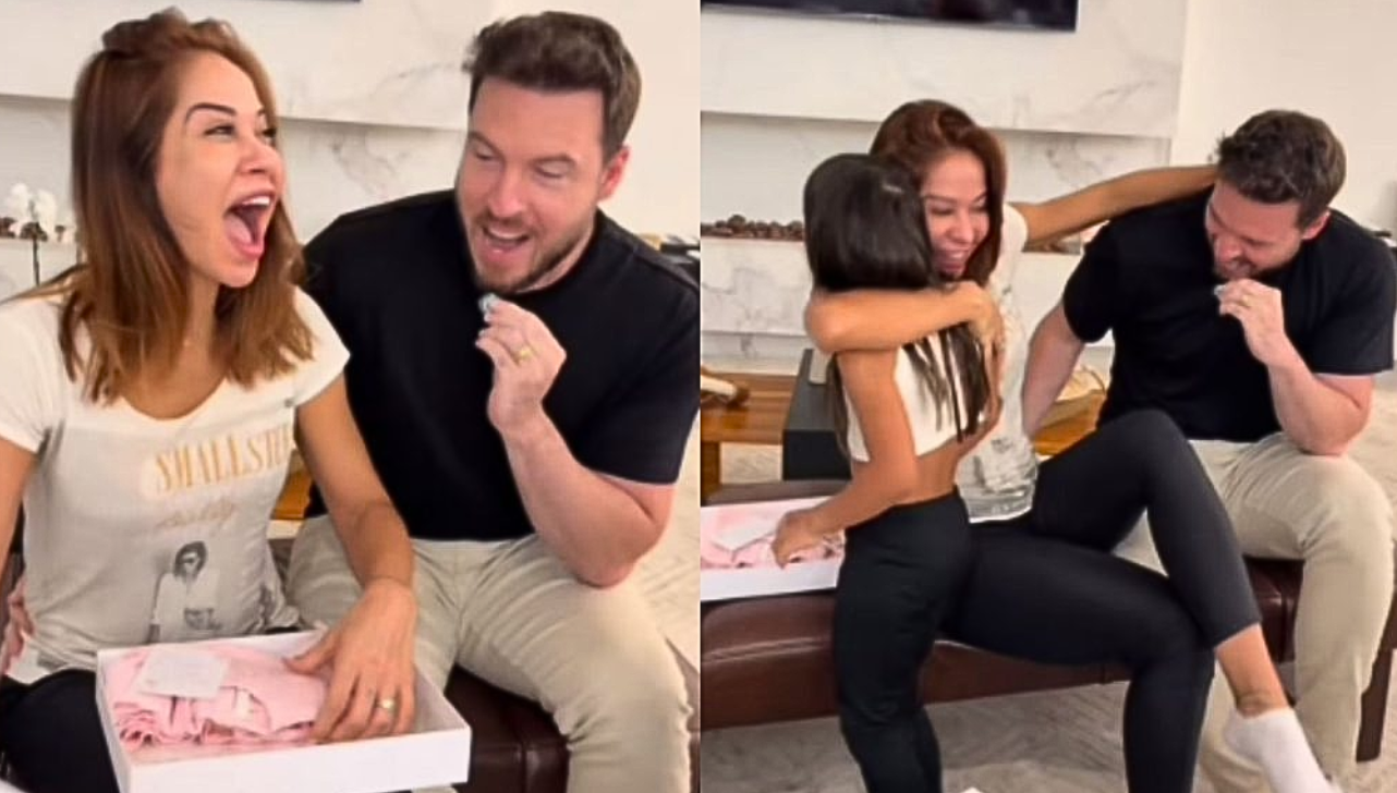 Maíra Cardi revela o sexo do bebê com Thiago Nigro: